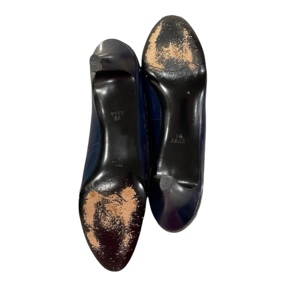 Bally of Switzerland Womens 9.5 AAAA Vicky II Pumps Leather S 6092 Ponte Shank
